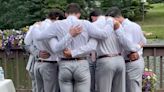 Groomsman Hilariously Ruins Wedding Photo with Giant Wedgie: 'I'll Never Live It Down' (Exclusive)