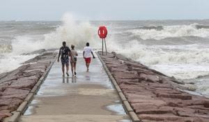 Hurricane Beryl makes landfall on Texas coast with dangerous storm surge, strong winds