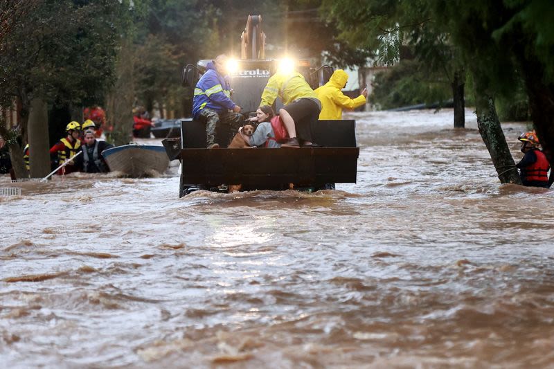 Heavy rains return to southern Brazil, flooding even higher ground in Porto Alegre