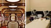 Putin's luxury armored train is fitted with a beauty room, antiaging machines, and a gym, report says. Take a look inside.