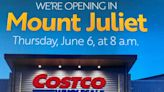 Newest Middle Tennessee Costco announces grand opening date in Mt. Juliet