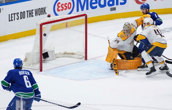 How to watch NHL Game 3 of Vancouver Canucks vs. Nashville Predators: time, live stream