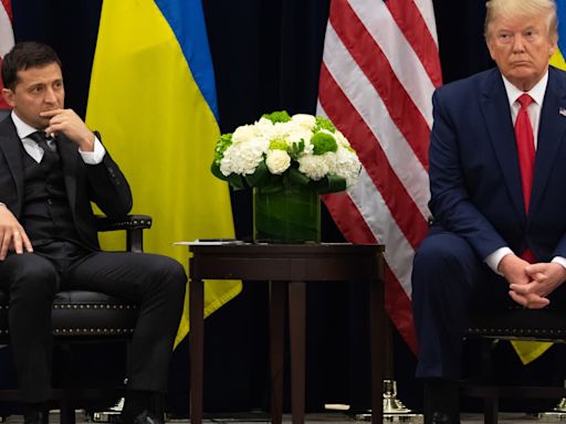 From 'the greatest salesman' to 'very honorable': Trump changes tack on Ukraine's president