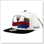 【ANGEL NEW ERA】Mitchell & Ness NBA 芝加哥 公牛 1996冠軍 紀念 雙色 棒球帽