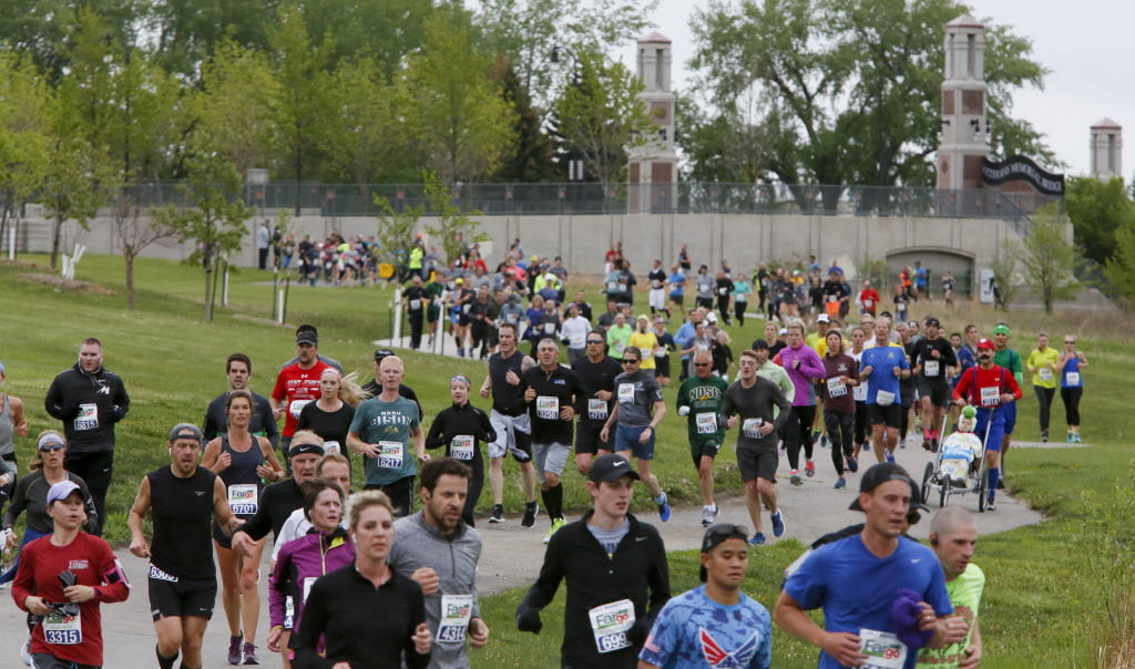 Flooding Red River forcing adjustment with Fargo Marathon course