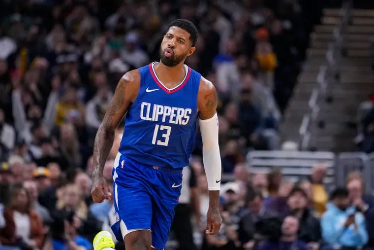 Paul George says Dr. J compared him to Moses Malone during Sixers’ star-studded recruiting trip