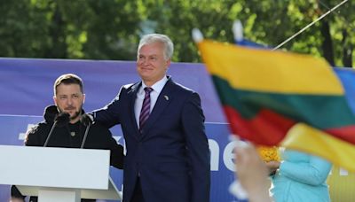 Lithuania's incumbent president declares victory in runoff vote