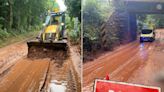 UK weather: Flash floods and mudslides as month’s rain could fall in three hours during torrential downpours