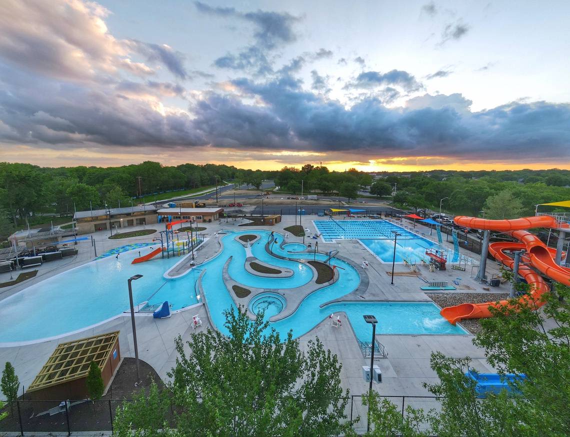 A lazy river, dive board, lap pools, slides: Here’s when this aquatic center opens