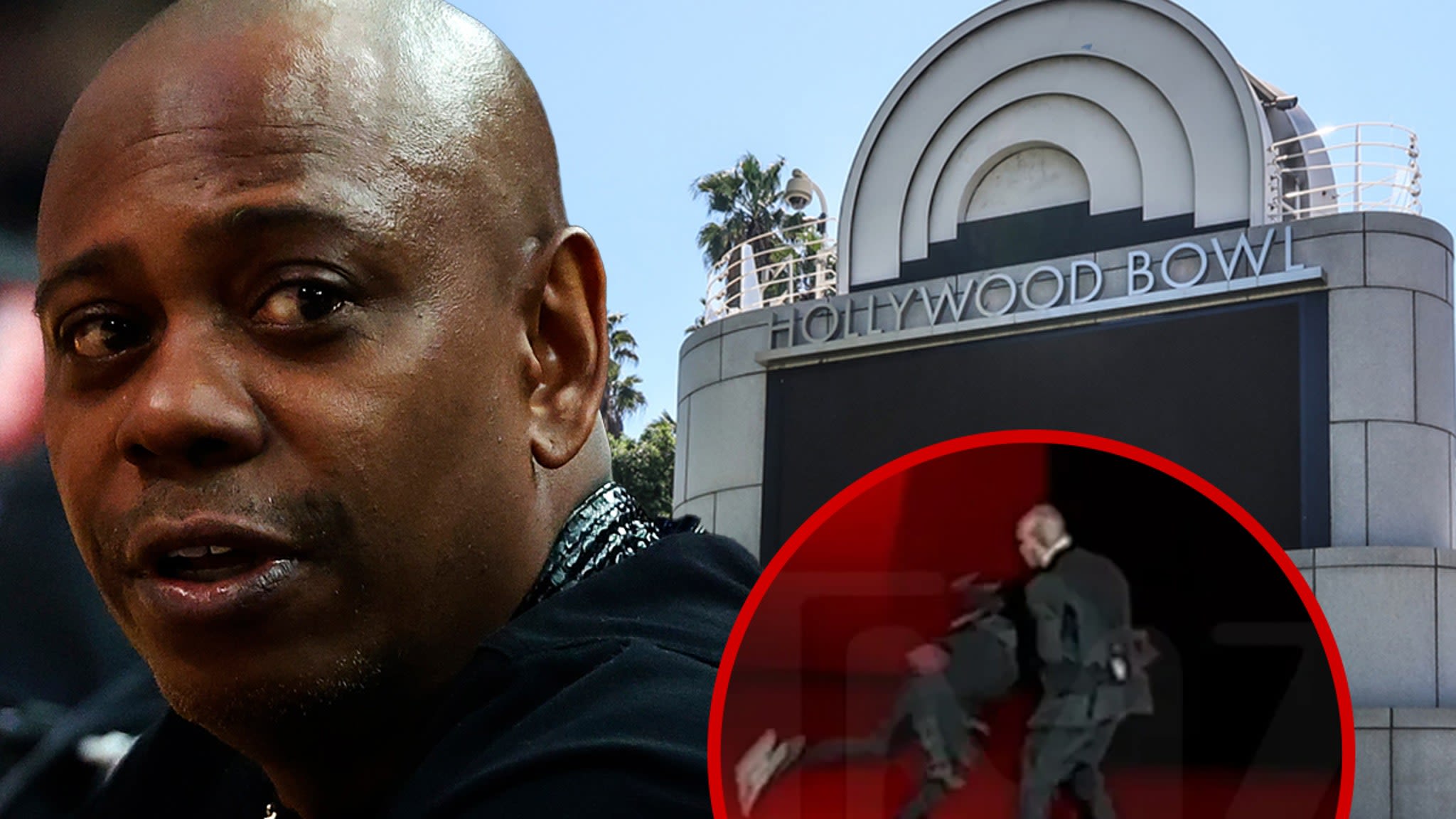 Dave Chappelle Hollywood Bowl Attacker Sues Venue, Security for Battery