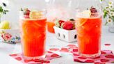 Warm, Sunny Days Call for a Glass of Strawberry Lemonade