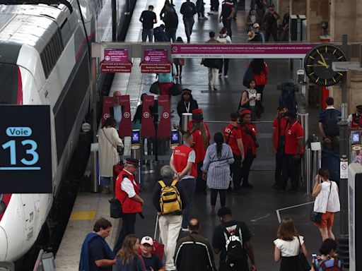 法國高速鐵路系統被縱火等惡意行為攻擊 列車服務受影響 - RTHK