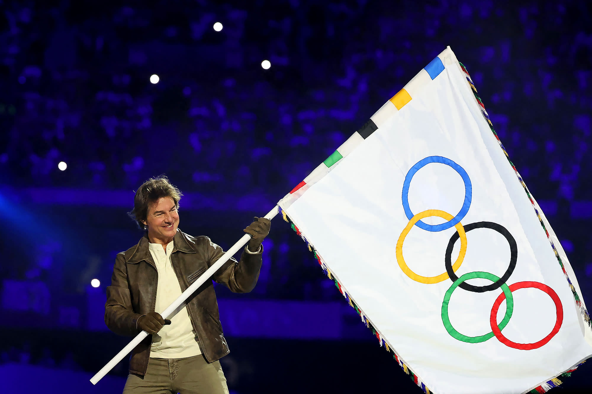 Tom Cruise Didn’t Get Paid for His Show-Stopping Stunt at the 2024 Paris Olympics