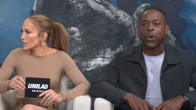 In Viral Clip, Jennifer Lopez Seems to Annoy Sterling K. Brown, But It's His Reaction That has Us Laughing