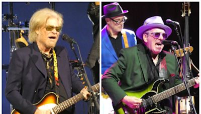 Daryl Hall and Elvis Costello Make Double-Feature Dreams Come True at the Greek: Concert Review