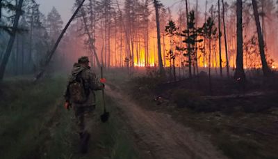 Arctic wildfires tear through Russia’s Far North releasing megatonnes of carbon