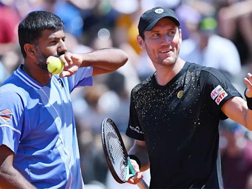 Rohan Bopanna-Matthew Ebden pair loses in Cinch Championship quarters | Tennis News - Times of India