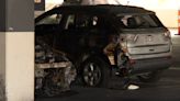 Multiple cars charred in Silver Spring parking garage fire