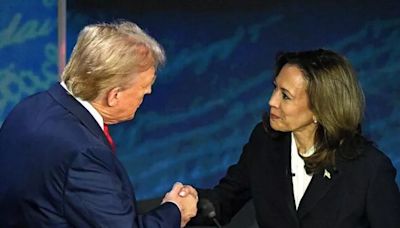 Kamala Harris slams Donald Trump as he accuses immigrants of 'eating cats' in US presidential debate