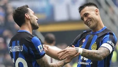 El Inter sigue de fiesta tras ganar el 'Scudetto'