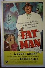 THE FAT MAN Original Movie Poster - Original Vintage Movie Posters