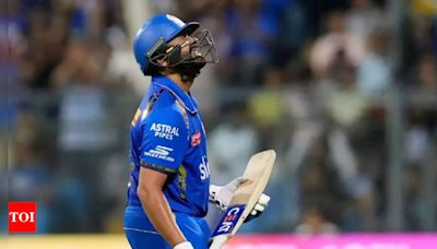 'I didn't live up to the standard': Rohit Sharma sums up his overall batting performance in IPL 2024 | Cricket News - Times of India