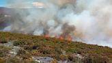 Comisiones denuncia la escasez de medios para afrontar los incendios del fin de semana en el Bierzo