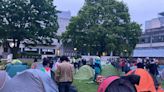 Students at protest camp inside Trinity College vow to stay ‘indefinitely’