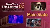 New York Film Festival Unveils Main Slate