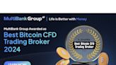 MultiBank Group Recognized as Best Bitcoin Broker for Professional Traders
