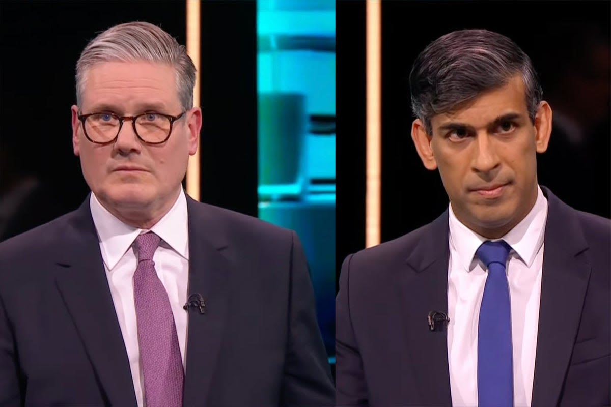 General election 2024 - latest: Treasury rubbishes £2,000 Labour tax rise claim by Sunak in TV debate