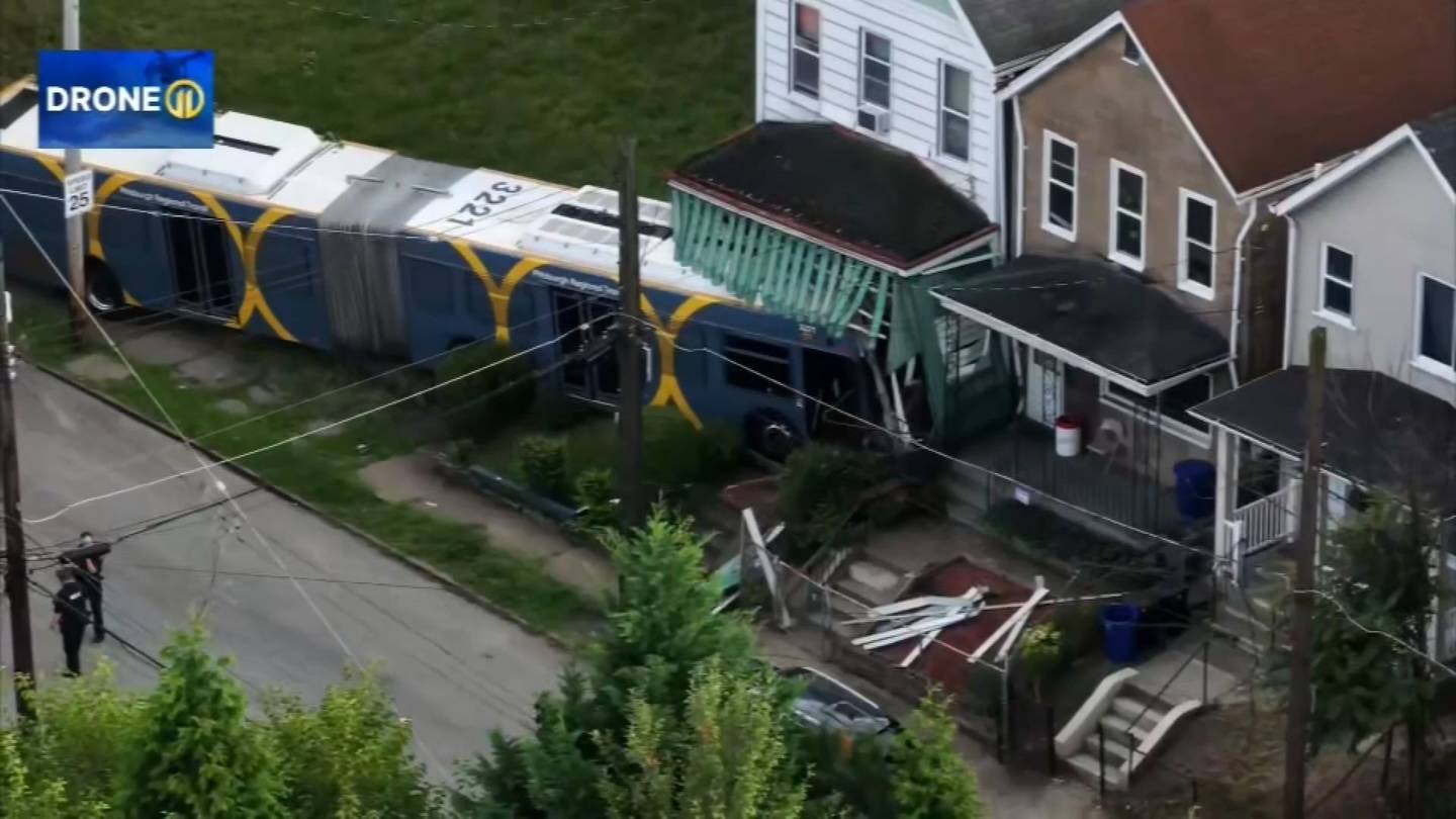 Many questions remain after police chase sent PRT bus crashing into house in Homewood