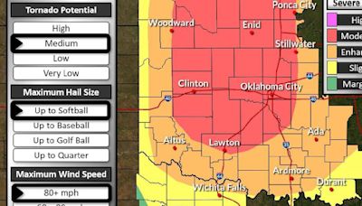 More severe weather expected Monday for central Oklahoma