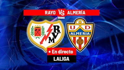 Rayo - Almería, en directo | LaLiga EA Sports hoy en vivo | Marca