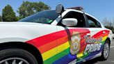 IMPD unveils rainbow-themed patrol car for Pride Month