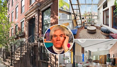The NYC rowhouse where Andy Warhol lived in the late 1960s lists for $6.19M