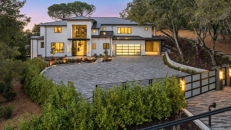 A newly built Northern California estate in wealthiest ZIP code going for $28M