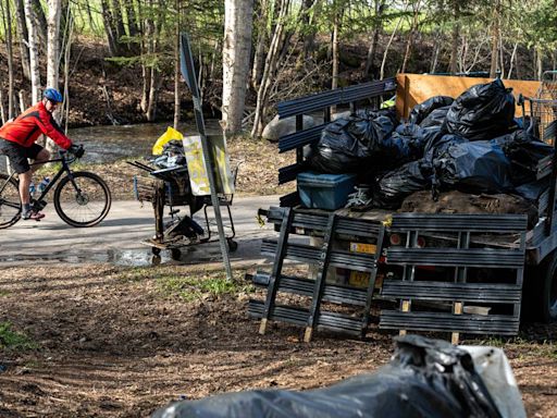 Spring reveals a mess on Anchorage's trails, and a vexing conversation about homelessness