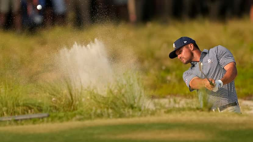 Watch: Bryson DeChambeau hits incredible bunker shot to set up US Open winning putt