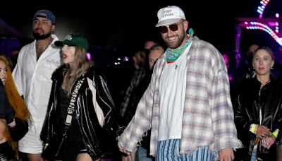 Taylor Swift and Travis Kelce Light Up Coachella with Passionate PDA at Neon Carnival