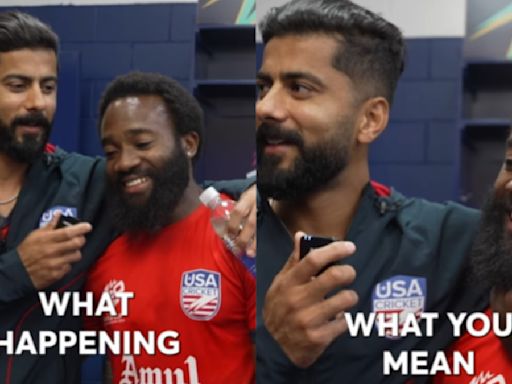 Video: Ali Khan & Aaron Jones Recreates Andre Russell's Hilarious BPL Interview After USA Qualified ...