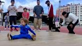 Los más pequeños de Avilés bailan a ritmo de break dance