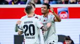 Leverkusen win to extend lead at top amid more tennis ball chaos