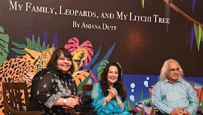 Glimpses from the launch of Anjana Dutt's book My Family, Leopards and My Litchi Tree