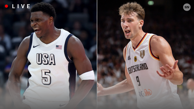 USA vs. Germany live score, updates, highlights from 2024 Olympic men's basketball exhibition game | Sporting News