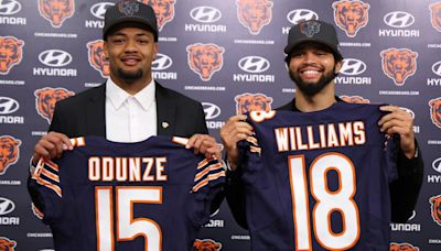 Rome Odunze says there's 'no limit' to what Bears offense can do with Caleb Williams at quarterback