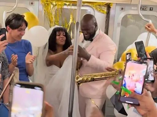 New York Couple Saves Money by Holding Wedding Reception on the Subway: 'Incredibly Fun and Memorable'