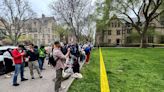 Police respond to pro-Palestinian protest at Yale University