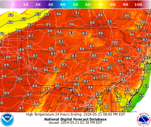 Summer-like temps in Bucks County, South Jersey on Wednesday, but storms incoming