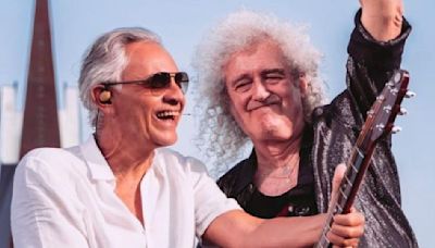 ‘A Warm Moment...’: Queen’s Brian May Shares Glimpse Into Rehearsal With Andrea Bocelli For Artist's Italy Show; Watch